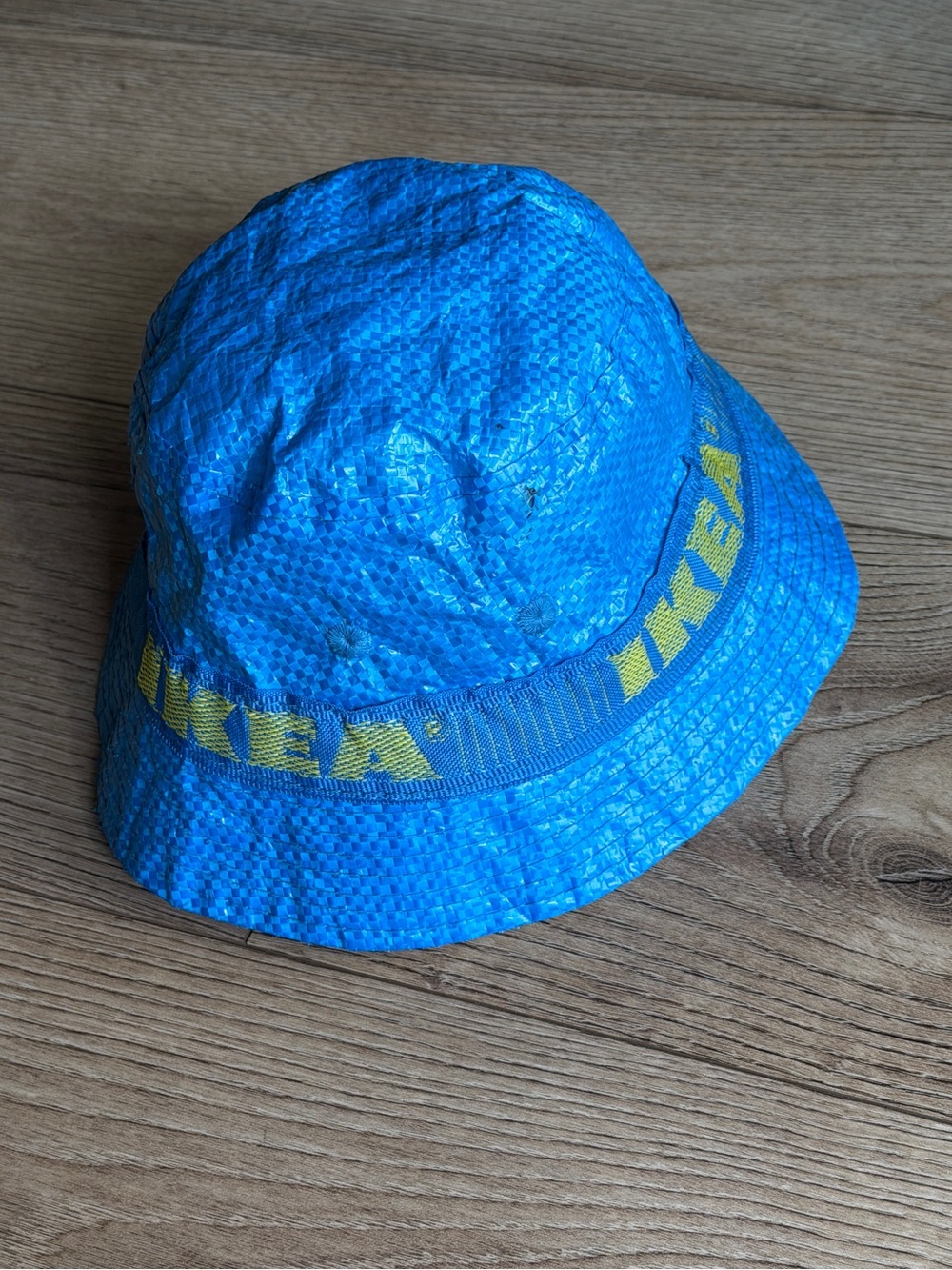 IKEA Blue Recycled-Style Bucket Hat